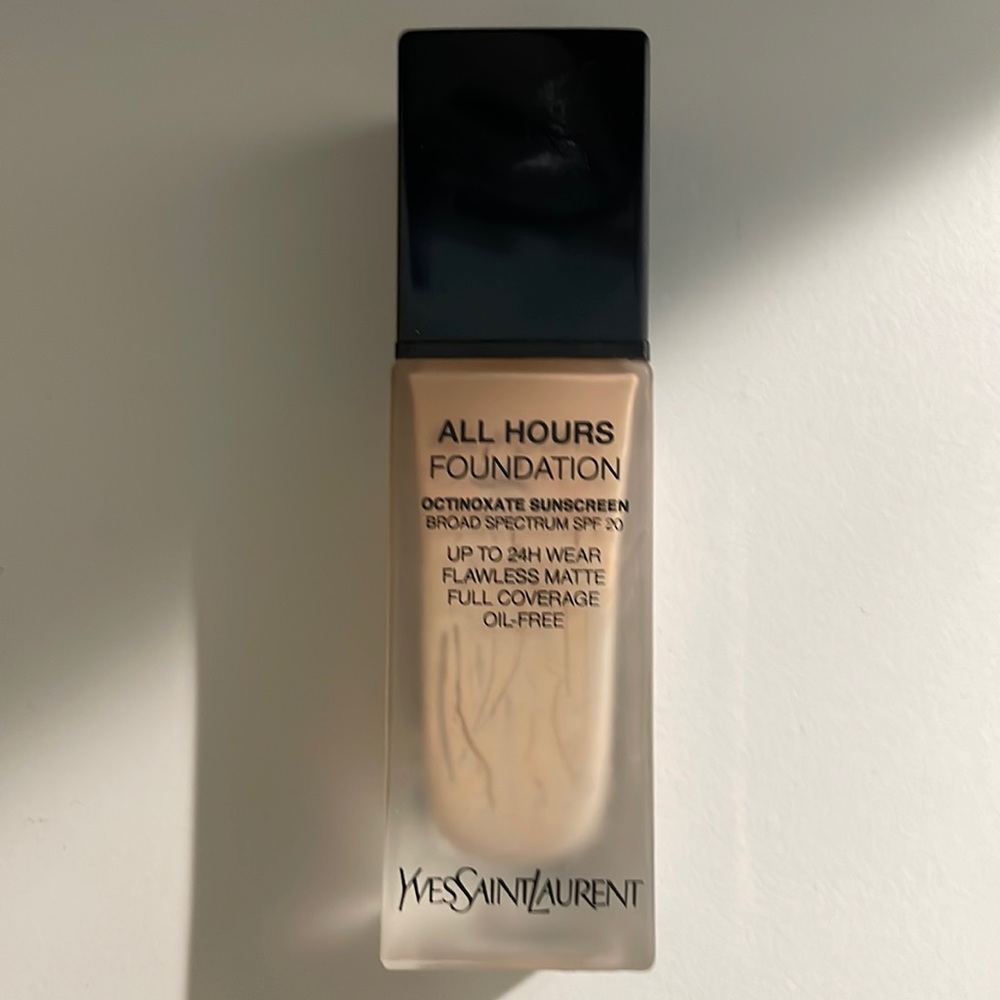 YSL foundation empty bottle